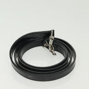 GUCCI Bamboo Hand Bag Nylon 2way Black Silver 007 2040 0275 Auth 141697-24