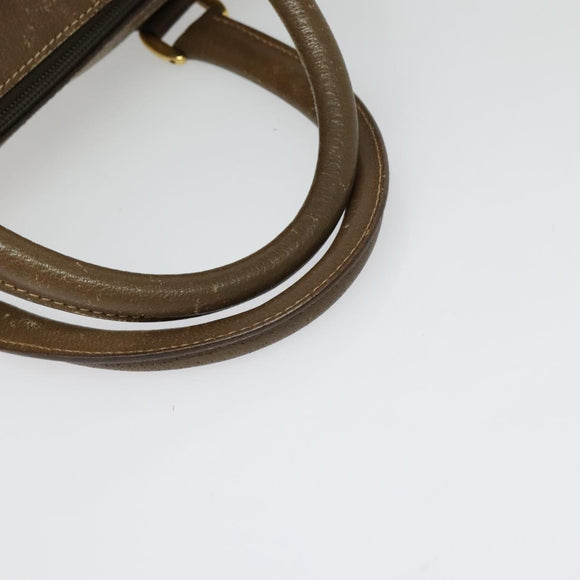 GUCCI GG Supreme Web Sherry Line Boston Bag PVC Beige Gold 40 02 006 Auth 141698