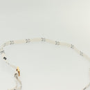 MCM Logogram Vicetos Mini Hand Bag PVC 2way White Gold Auth 141704-10