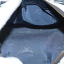 MCM Logogram Vicetos Mini Hand Bag PVC 2way White Gold Auth 141704-19