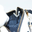 MCM Logogram Vicetos Mini Hand Bag PVC 2way White Gold Auth 141704-20