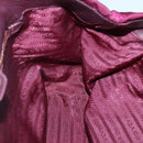 PRADA Hand Bag Nylon Purple Gold Auth 141705-19