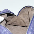BOTTEGA VENETA INTRECCIATO Hand Bag Leather 2way Purple Auth 141706-22