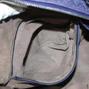 BOTTEGA VENETA INTRECCIATO Hand Bag Leather 2way Purple Auth 141706-23