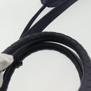 BOTTEGA VENETA INTRECCIATO Hand Bag Leather 2way Purple Auth 141706-14