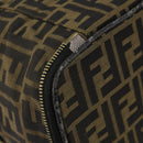 FENDI Vanity Pouch Black Brown Auth 141707-13