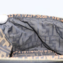 FENDI Vanity Pouch Black Brown Auth 141707-17