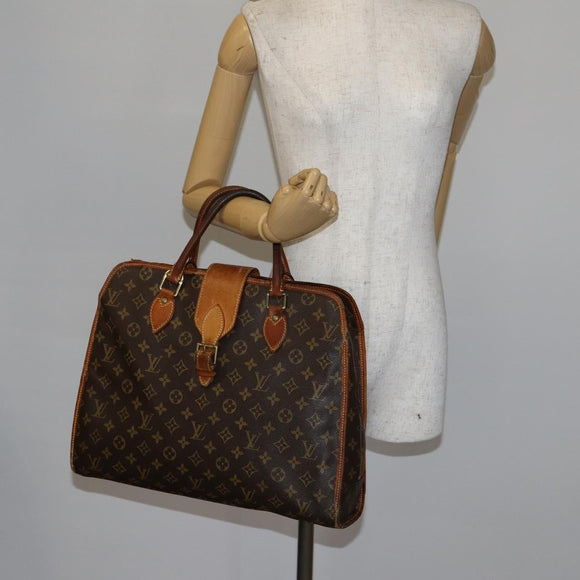 LOUIS VUITTON Monogram Rivoli Hand Bag M53380 LV Auth 141715