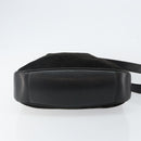 GUCCI Hand Bag Suede Leather 2way Black Gold 001 1732 1638 Auth 141717-5