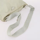 PRADA Shoulder Bag Nylon 3Set Beige Green pink Auth 141719-11