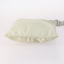 PRADA Shoulder Bag Nylon 3Set Beige Green pink Auth 141719-12