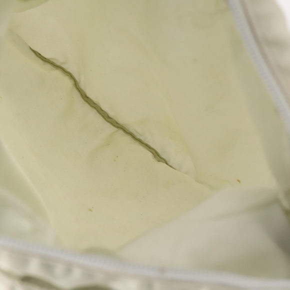 PRADA Shoulder Bag Nylon 3Set Beige Green pink Auth 141719