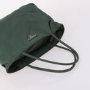 PRADA Shoulder Bag Nylon 3Set Beige Green pink Auth 141719-17