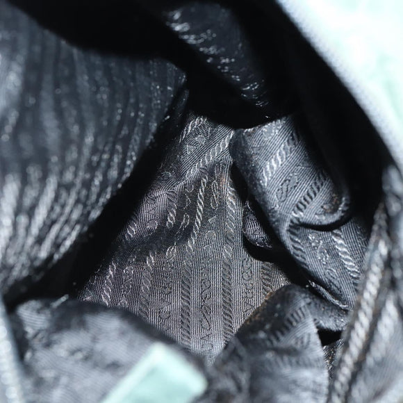 PRADA Shoulder Bag Nylon 3Set Beige Green pink Auth 141719