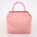 PRADA Shoulder Bag Nylon 3Set Beige Green pink Auth 141719-3