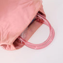 PRADA Shoulder Bag Nylon 3Set Beige Green pink Auth 141719-5