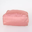 PRADA Shoulder Bag Nylon 3Set Beige Green pink Auth 141719-6