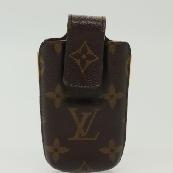 LOUIS VUITTON Etui Telephone International Phone Case 2Set M63064 Auth 141720