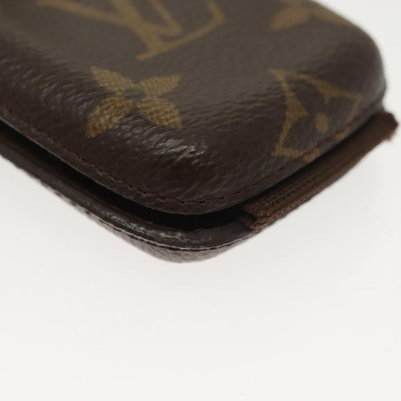 LOUIS VUITTON Etui Telephone International Phone Case 2Set M63064 Auth 141720