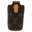 LOUIS VUITTON Etui Telephone International Phone Case 2Set M63064 Auth 141720-3