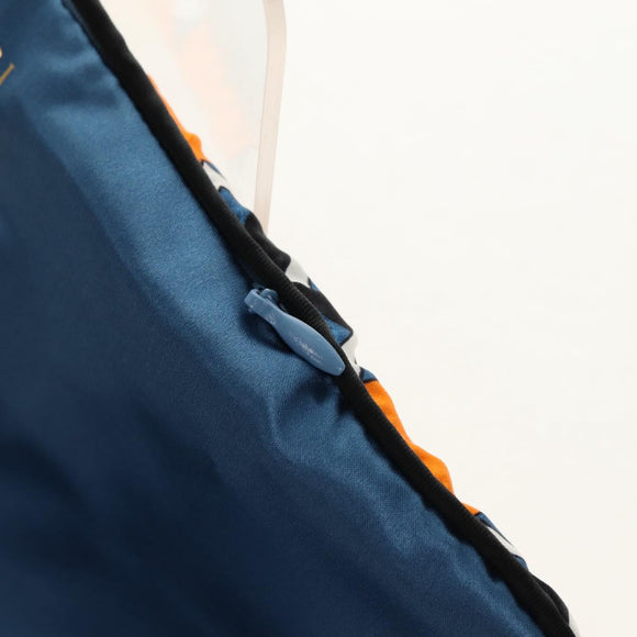 GUCCI Reiseset Reiseetui Seide Orange Blau Orig. 141722M
