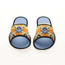 GUCCI Reiseset Reiseetui Seide Orange Blau Orig. 141722M-13