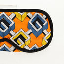 GUCCI Travel Set Travel Case Silk Orange Blue Auth 141722M-25