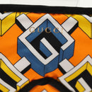 GUCCI Reiseset Reiseetui Seide Orange Blau Orig. 141722M-26