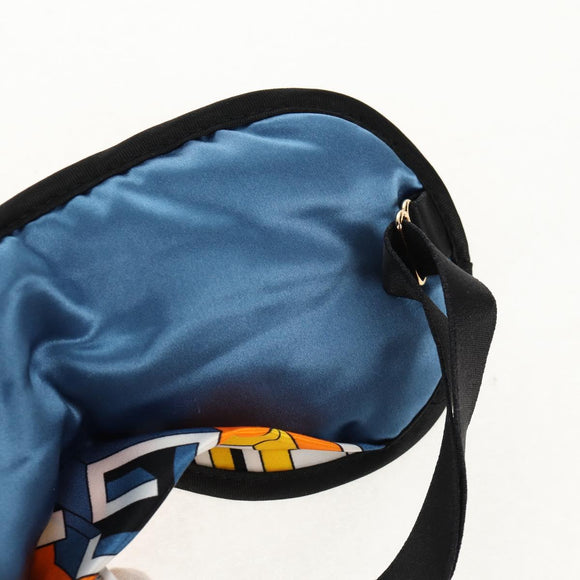 GUCCI Reiseset Reiseetui Seide Orange Blau Orig. 141722M