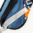 GUCCI Reiseset Reiseetui Seide Orange Blau Orig. 141722M-34