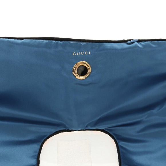 GUCCI Reiseset Reiseetui Seide Orange Blau Orig. 141722M