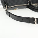 LOUIS VUITTON Damier Graphite Keepall Bandouliere 45 Bag N41057 LV Auth 141724V-15