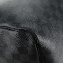 LOUIS VUITTON Damier Graphite Keepall Bandouliere 45 Bag N41057 LV Auth 141724V-19