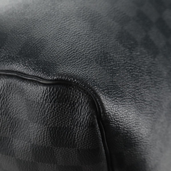 LOUIS VUITTON Damier Graphite Keepall Bandouliere 45 Bag N41057 LV Auth 141724V