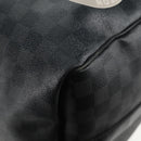 LOUIS VUITTON Damier Graphite Keepall Bandouliere 45 Bag N41057 LV Auth 141724V-20