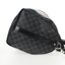 LOUIS VUITTON Damier Graphite Keepall Bandouliere 45 Bag N41057 LV Auth 141724V-3