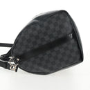 LOUIS VUITTON Damier Graphite Keepall Bandouliere 45 Bag N41057 LV Auth 141724V-4