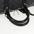 LOUIS VUITTON Damier Graphite Keepall Bandouliere 45 Bag N41057 LV Auth 141724V-7