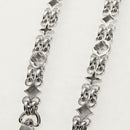 LOUIS VUITTON Chain Strap metal Silver LV Auth 141725M-7