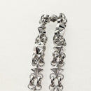 LOUIS VUITTON Chain Strap metal Silver LV Auth 141726M-5