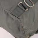 PRADA Backpack Nylon Green Silver Auth 141751-16