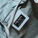 PRADA Backpack Nylon Green Silver Auth 141751-20