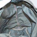 PRADA Backpack Nylon Green Silver Auth 141751-22