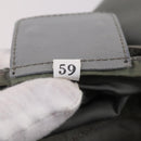 PRADA Backpack Nylon Green Silver Auth 141751-12