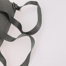 PRADA Backpack Nylon Green Silver Auth 141751-7