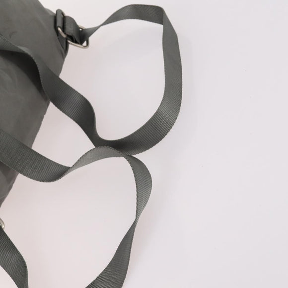 PRADA Backpack Nylon Green Silver Auth 141751