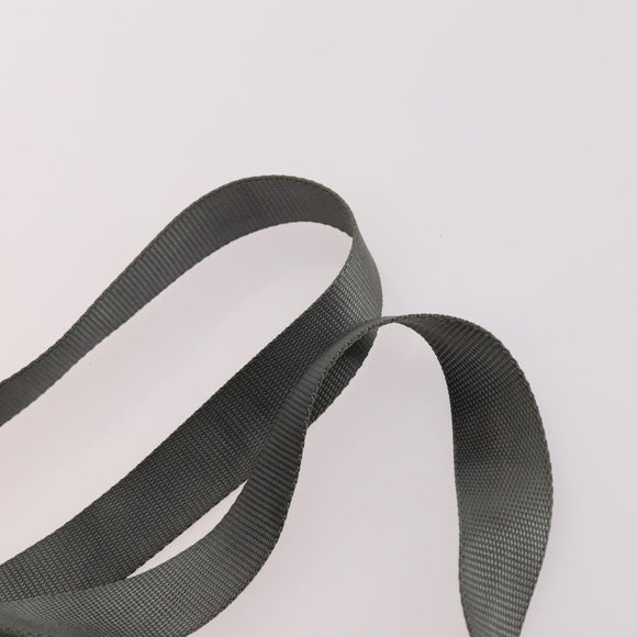 PRADA Backpack Nylon Green Silver Auth 141751