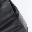 LOEWE Anagram Hand Bag Leather 2way Black Gold Auth 141752-16