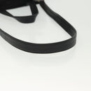 LOEWE Anagram Hand Bag Leather 2way Black Gold Auth 141752-8