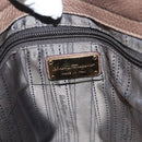 Salvatore Ferragamo Tote Bag Leather Beige Gold Auth 141756-15
